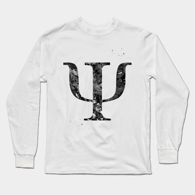 Psychology symbol Long Sleeve T-Shirt by erzebeth